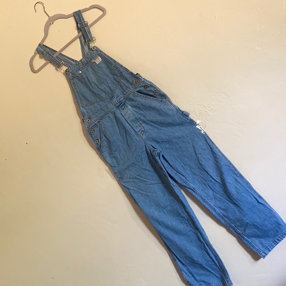 Guess vintage denim overalls size small
